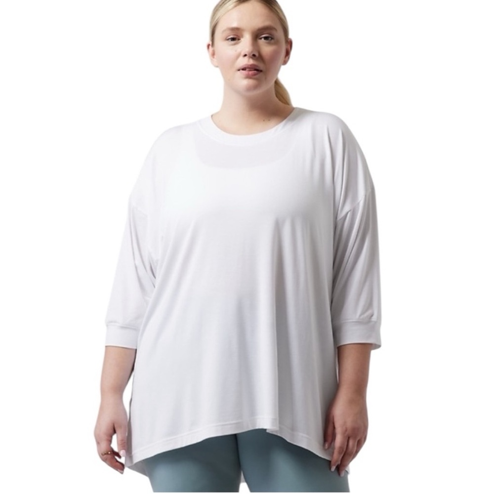 Athleta Tranquility Top White Size 3x